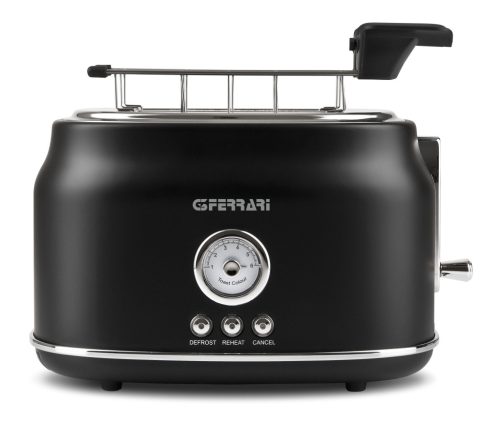 G3 Ferrari G10134 Kenyérpirító fekete színben, 815 W, 3 funkcióval