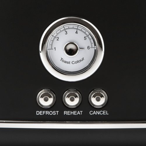 G3 Ferrari G10134 Kenyérpirító fekete színben, 815 W, 3 funkcióval