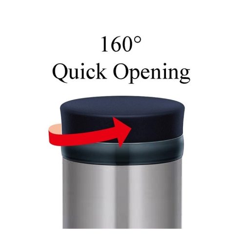 Thermos Motion mobilis termobögre - fekete matt - 350ml