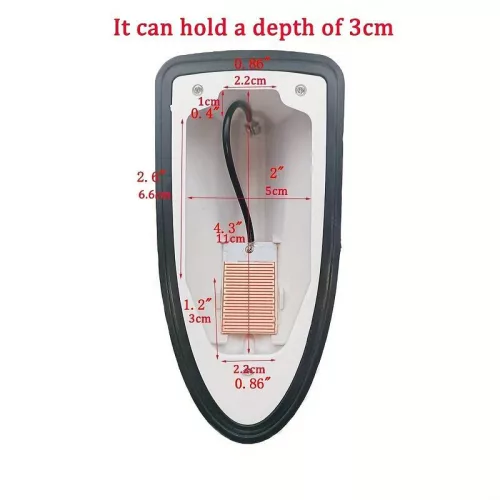 Cápa rádióantenna, szürke, TA-W13019-3G