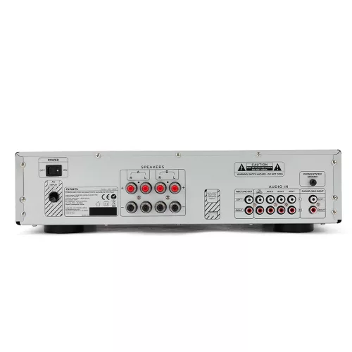 Aiwa AMU-120BTSR Sztereó integrált erősítő USB, SD bemenettel, Bluetooth funkcióval