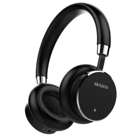   Aiwa HSTBTN-800BK Bluetooth fejhallgató, fekete színben, aktív zajszűrős