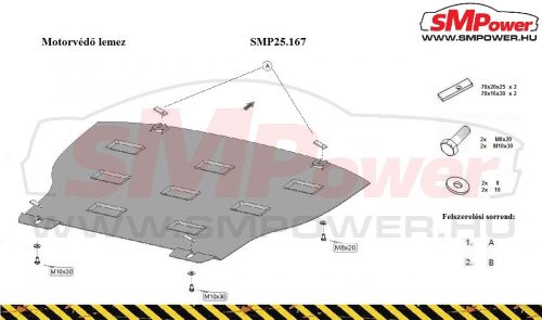 Suzuki Ignis 2017- Motorvédő lemez - SMP25.167