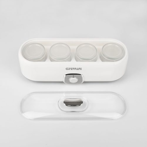 G3 Ferrari G10133 Joghurt készítő, 20W, 4 db 180 ml-es üvegedénnyel
