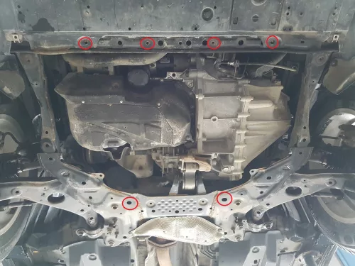 Mazda 3, 2013-2018 - Motorvédő lemez - SMP13.121K