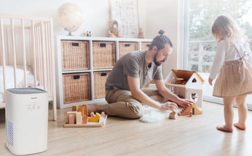 Aiwa PA-100 KIREIAIR 16 – Elegáns és Hatékony Légszűrő, friss és tiszta levegőt az otthonba vagy irodába