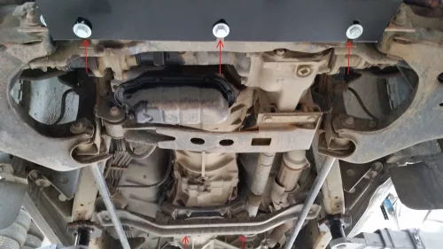 Nissan Pick-Up D22, 1997-2004 - Motorvédő lemez - SMP16.116K