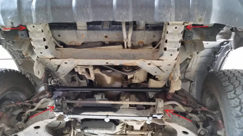 Nissan Pick-Up D22, 1997-2004 - Motorvédő lemez - SMP16.116K