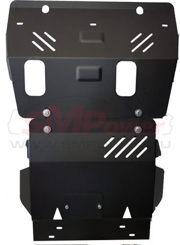 Toyota Land Cruiser 150, 2009- Lökhárító, hűtő, motorvédő lemez - SMP26.181