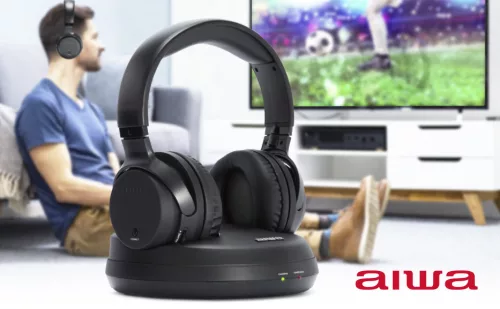 Aiwa WHF-930D Vezetéknélküli fejhallgató televiziózáshoz vagy zenehallgatáshoz