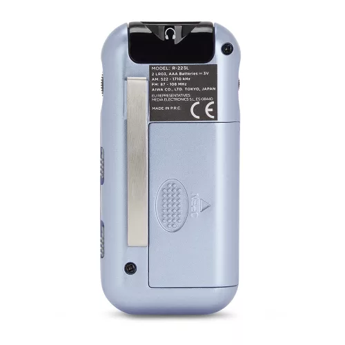 Aiwa R-22SL Hordozható rádió szürke színben