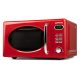 G3 Ferrari G10155 SAPORMIO VINTAGE Mikrohullámú sütő, 20 liter, 1.150W teljesítménnyel, piros színben