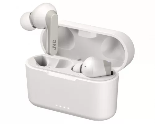 JVC HA-A9T-W Bluetooth fülhallgató, fehér színben