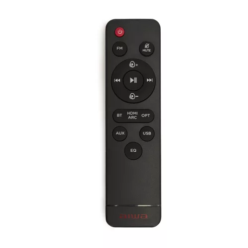 Aiwa BSTU-750BK Vintage multimédia - Prémium otthoni hangszóró FM rádióval HDMI-vel és Bluetooth kapcsolattal