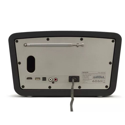 Aiwa BSTU-750BK Vintage multimédia - Prémium otthoni hangszóró FM rádióval HDMI-vel és Bluetooth kapcsolattal