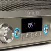 Aiwa BSTU-750BK Vintage multimédia - Prémium otthoni hangszóró FM rádióval HDMI-vel és Bluetooth kapcsolattal