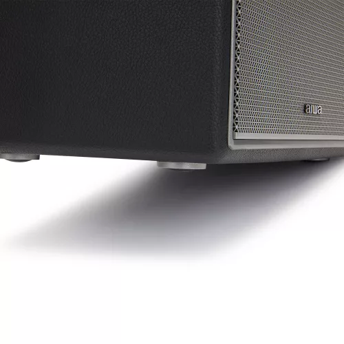 Aiwa BSTU-800BK Vintage multimédia - otthoni és hordozható hangszóró FM rádióval HDMI-vel és BT kapcsolattal