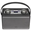 Aiwa BSTU-800BK Vintage multimédia - otthoni és hordozható hangszóró FM rádióval HDMI-vel és BT kapcsolattal