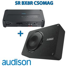   Audison SR BX8R csomag SR 1.500 erősítő + AP BX8R mélynyomóláda - Autóhifi