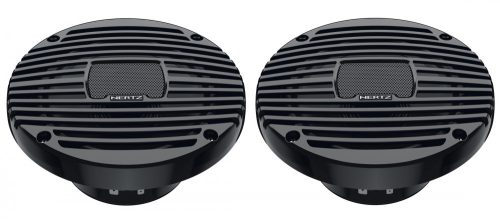 Hertz HEX 6.5 M-TC Vízálló kétutas, koax hangszóró, 16,5 cm-es, fekete színben - Autóhifi