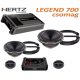Hertz Legend 700 csomag ML Power 4,  4/3/2 csatornás erősítő + Mille Legend MLK 700.3 hangszórókészlet - Autóhifi