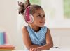 JVC HA-KD10W-PE Gyerek Bluetooth fejhallgató limitált hangerővel rózsaszín/bordó színben