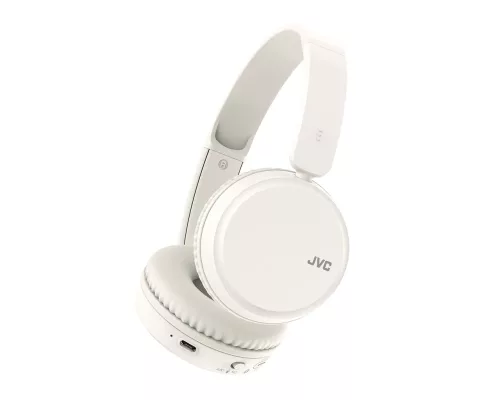 JVC HA-S36W-W-U - Bluetooth fejhallgató fehér színben, akár 35 órás üzemidővel