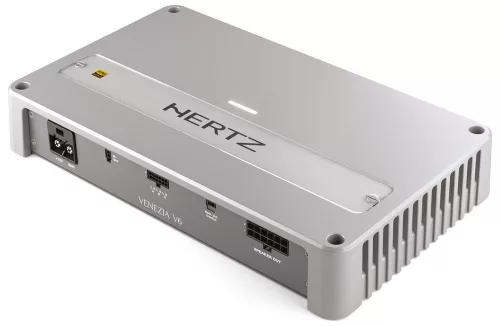 Hertz Venezia V6 24V 6 csatornás D osztályú hajós erősítő, IPX2, nagy teljesítmény, 24V, Hi-Res Audio