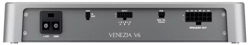 Hertz Venezia V6 24V 6 csatornás D osztályú hajós erősítő, IPX2, nagy teljesítmény, 24V, Hi-Res Audio