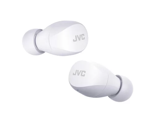 JVC HA-A6T-W-U - True Wireless Gummy fülhallgató akár 23 órás akkumulátor üzemidővel