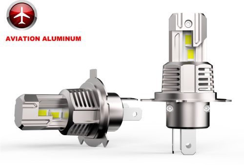 AL-H4 LED Autós Fényszóró - 12V - 40W - 4000lm - CANBUS párban