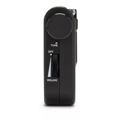 Aiwa RS-55BK Klasszikus kisrádió textil tartóval és fém házas fülhallgatóval