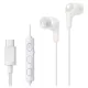 JVC HA-FR9UC-W Gumy Connect fülhallgató USB-C csatlakozóval, vezérlővel