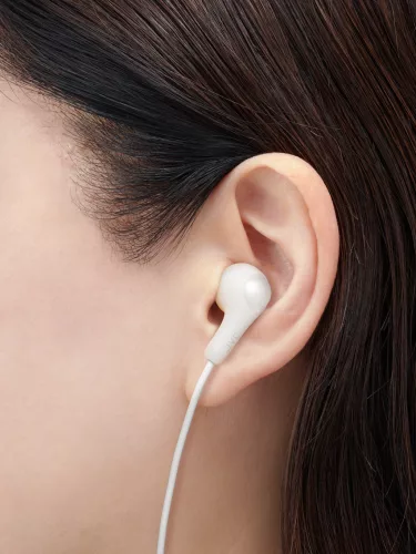JVC HA-FR9UC-W Gumy Connect fülhallgató USB-C csatlakozóval, vezérlővel