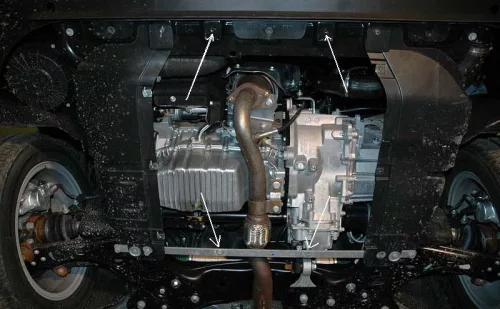 Lancia Delta 2008-2014 Motorvédő lemez - SMP07.045K