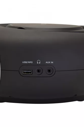 Aiwa BBTU-400SL Hordozható CD rádió, Bluetooth, USB bemenettel, órával és ébresztőórával