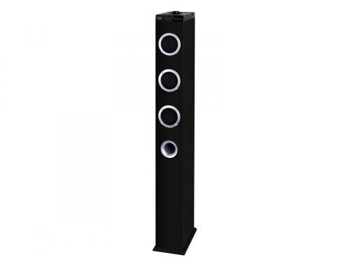 Trevi XT 10A8 BT Black Sound Tower - Erősített torony hangszóró Bluetooth-tal és sok extrával