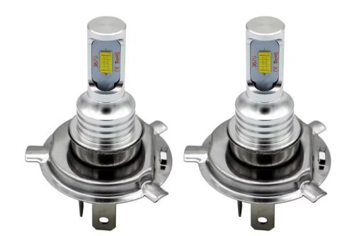 H4 LED Autós Fényszóró - 12V -10W - 2000lm - CANBUS párban