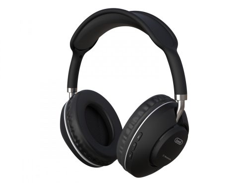 Trevi DJ 12E42 BT Black HiFi digitális sztereó Bluetooth DJ fejhallgatóval fekete színben