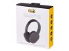 Trevi DJ 12E45 BT BLACK Digitális sztereó Bluetooth DJ fejhallgató, beépített médialejátszóval és FM rádióval