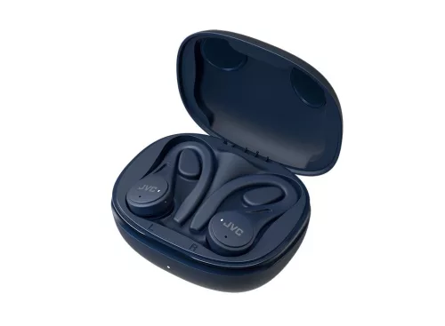 JVC HA-EC25T-A-U Bluetooth fülhallgató Pivot & Slide Motion Fit technológiával, kék színben