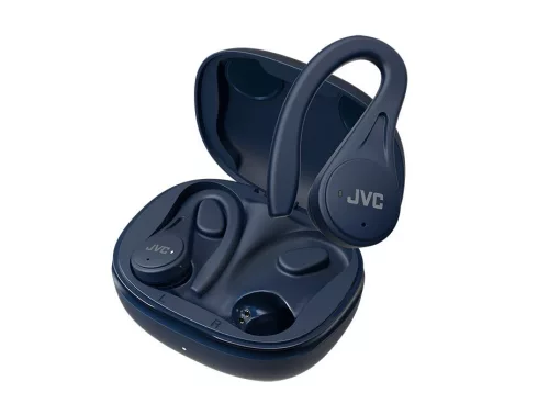 JVC HA-EC25T-A-U Bluetooth fülhallgató Pivot & Slide Motion Fit technológiával, kék színben