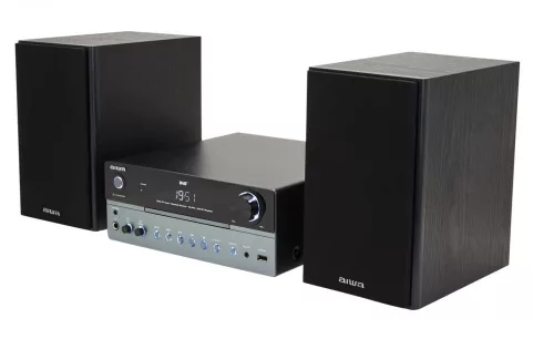Aiwa MSBTU-700DAB Nagy teljesítményű, Hyperbass midi Hifi torony sok extra szolgáltatással