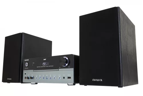 Aiwa MSBTU-700DAB Nagy teljesítményű, Hyperbass midi Hifi torony sok extra szolgáltatással