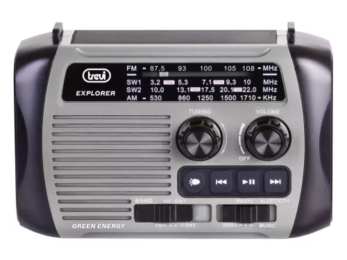 Trevi RA 7F30BT SZÜRKE Hordozható rádió, Bluetooth és médialejátszás