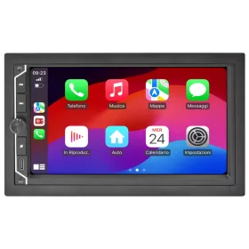   Phonocar VM018 2 DIN multimédia Apple CarPlay és Android Auto Wifi csatlakozással