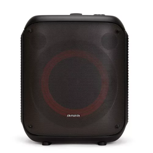 Aiwa KBTUS-250 Nagy teljesítményű party hangszórórendszer Bluetooth-tal, karaoke funkcióval