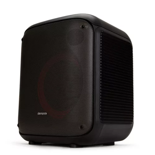 Aiwa KBTUS-250 Nagy teljesítményű party hangszórórendszer Bluetooth-tal, karaoke funkcióval