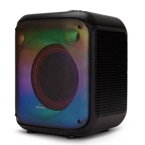 Aiwa KBTUS-250 Nagy teljesítményű party hangszórórendszer Bluetooth-tal, karaoke funkcióval
