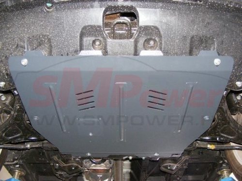 Hyundai Santa Fe II (4x4), 2006 - 2011 - Motorvédő lemez - SMP10.071